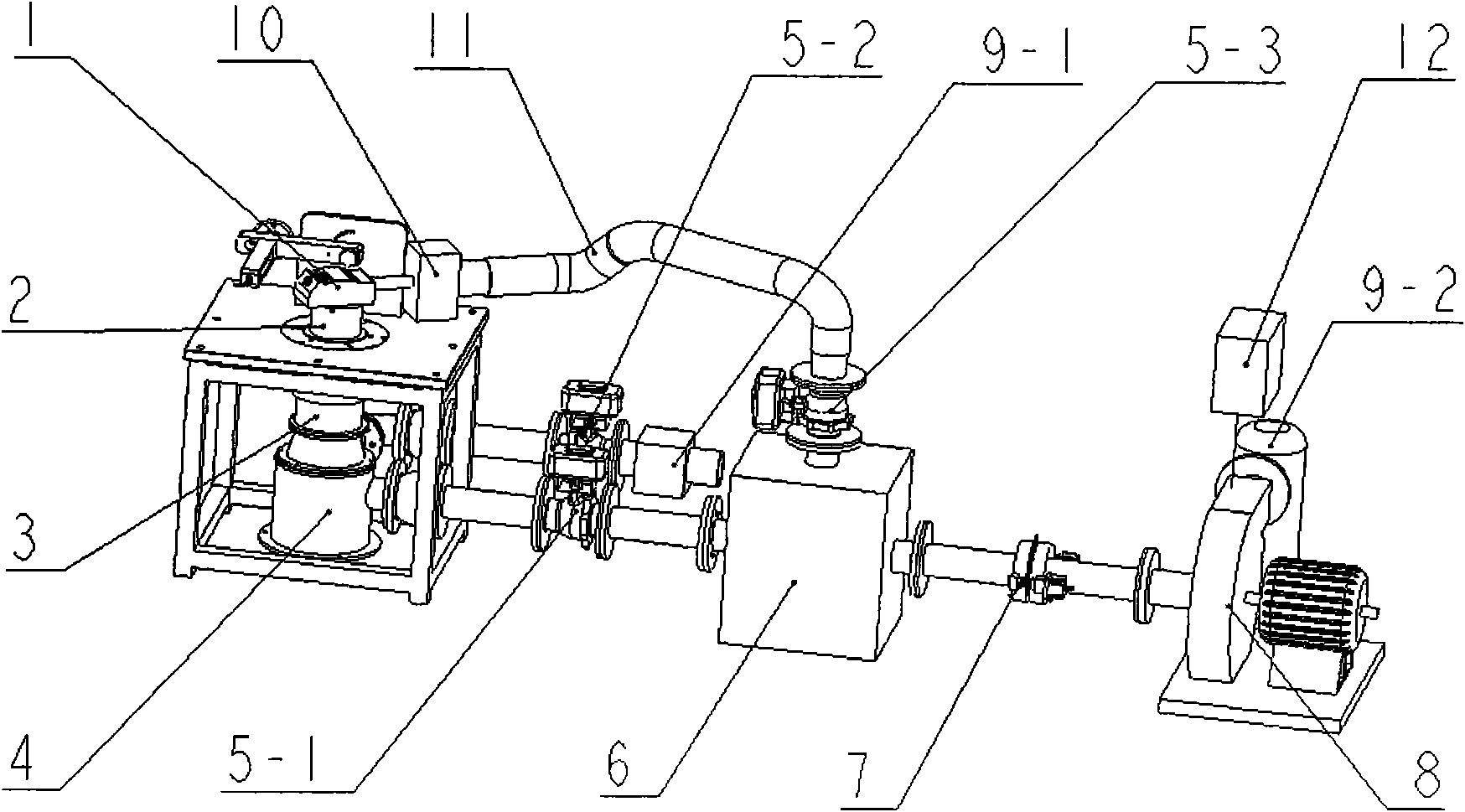 Testing device for quickly detecting flow property parameters of air passage of internal combustion engine