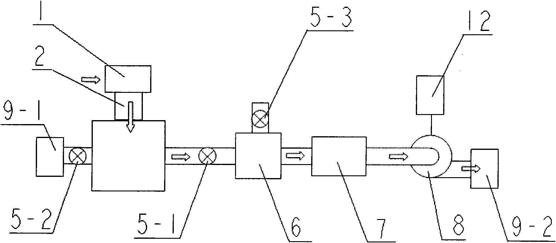 Testing device for quickly detecting flow property parameters of air passage of internal combustion engine