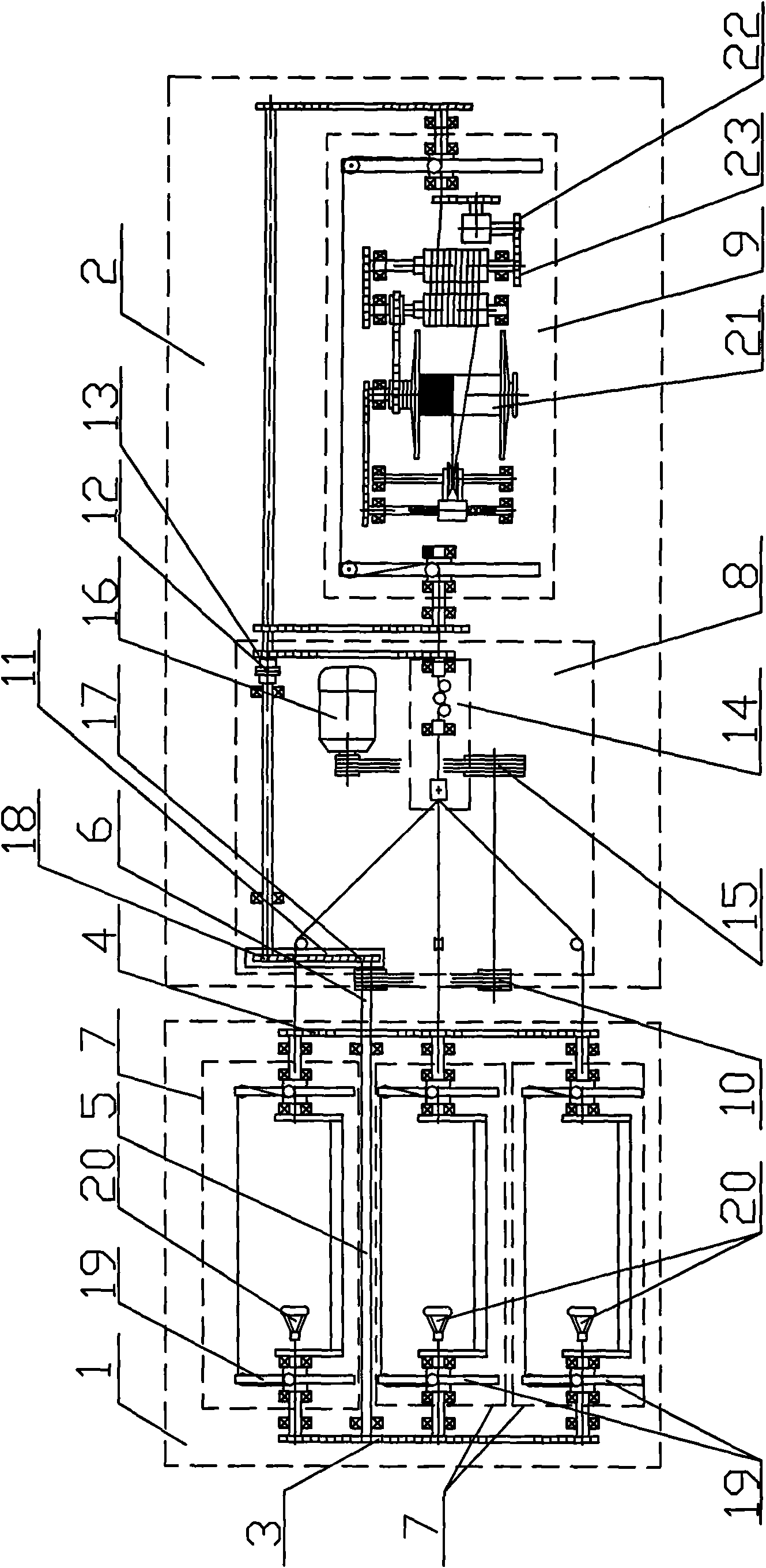 Two-in-one rope machine and rope manufacturing method thereof