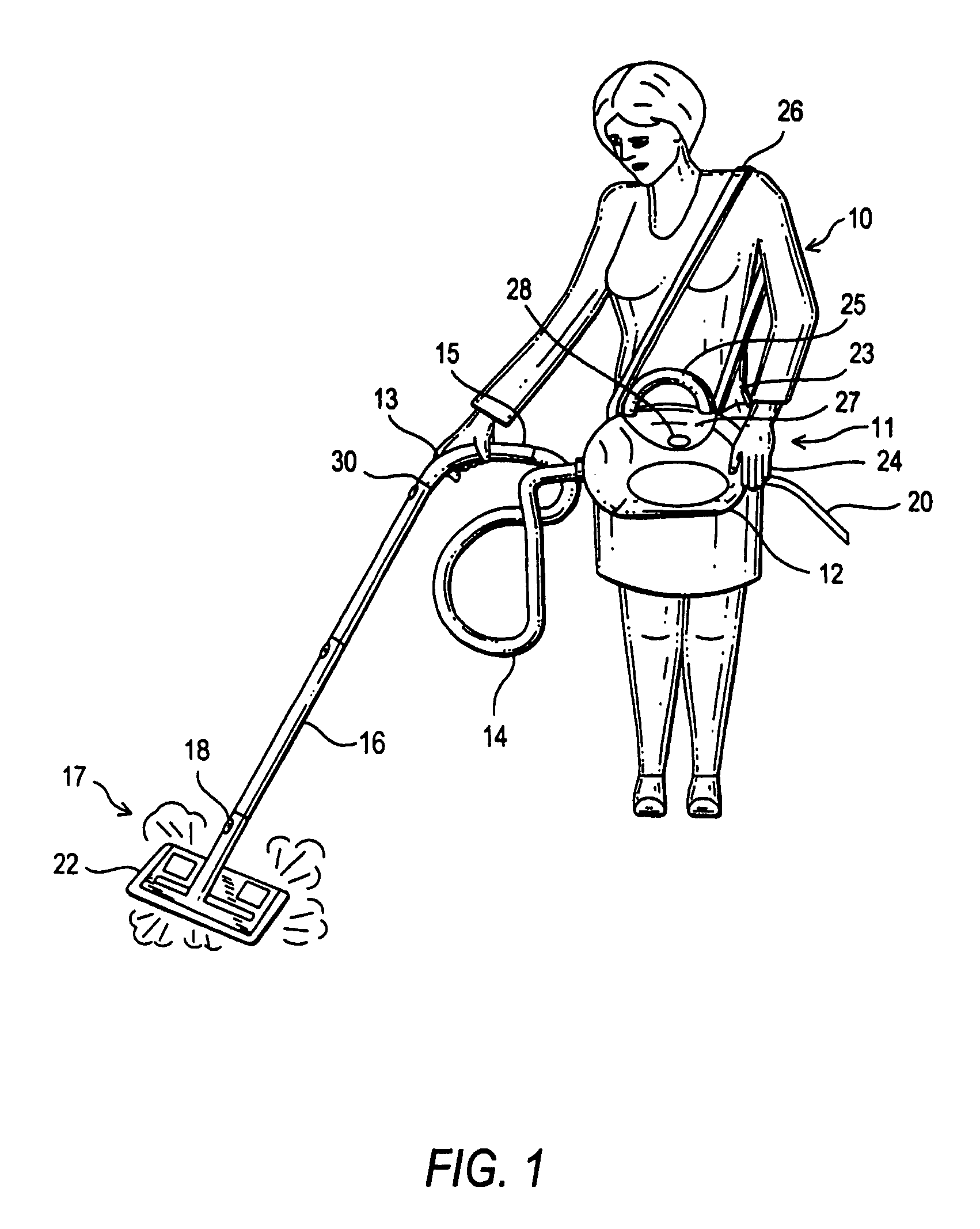 Fabric steam pocket and attachment for use with steam cleaner