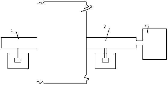 Air pressure detection device for trampoline