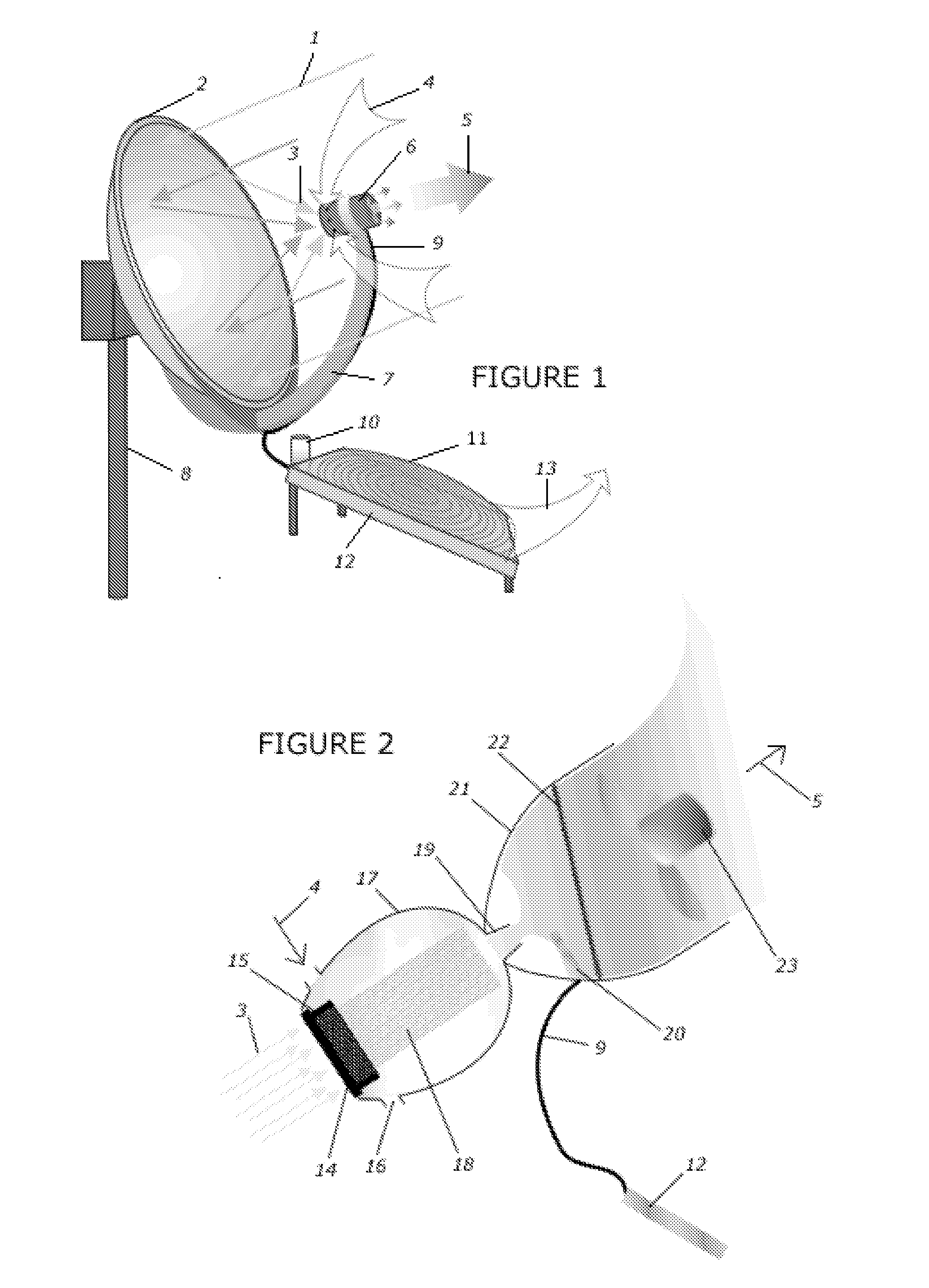 Solar Atmospheric CO2 Cleaner