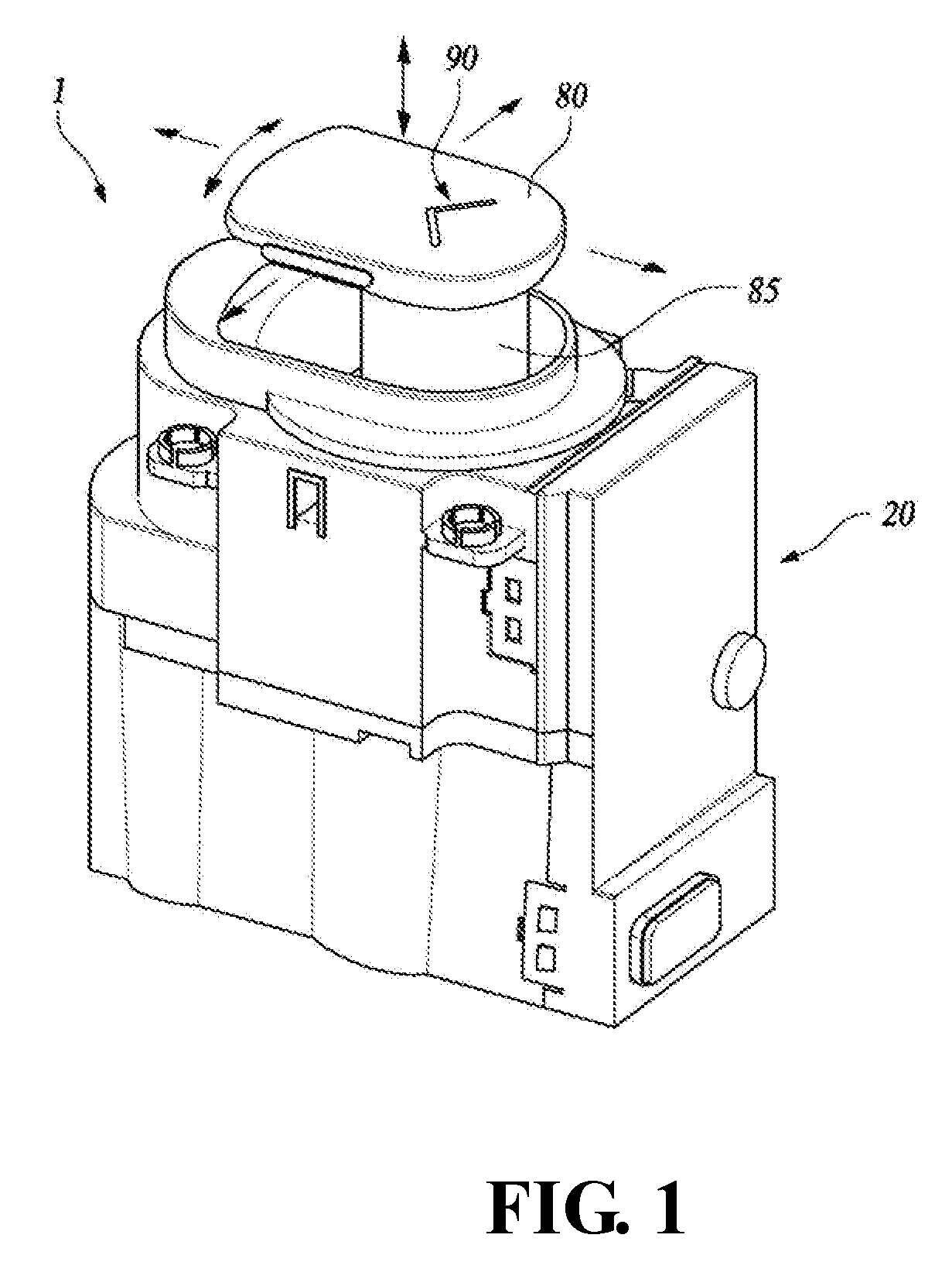 Switch knob and operating module having the same