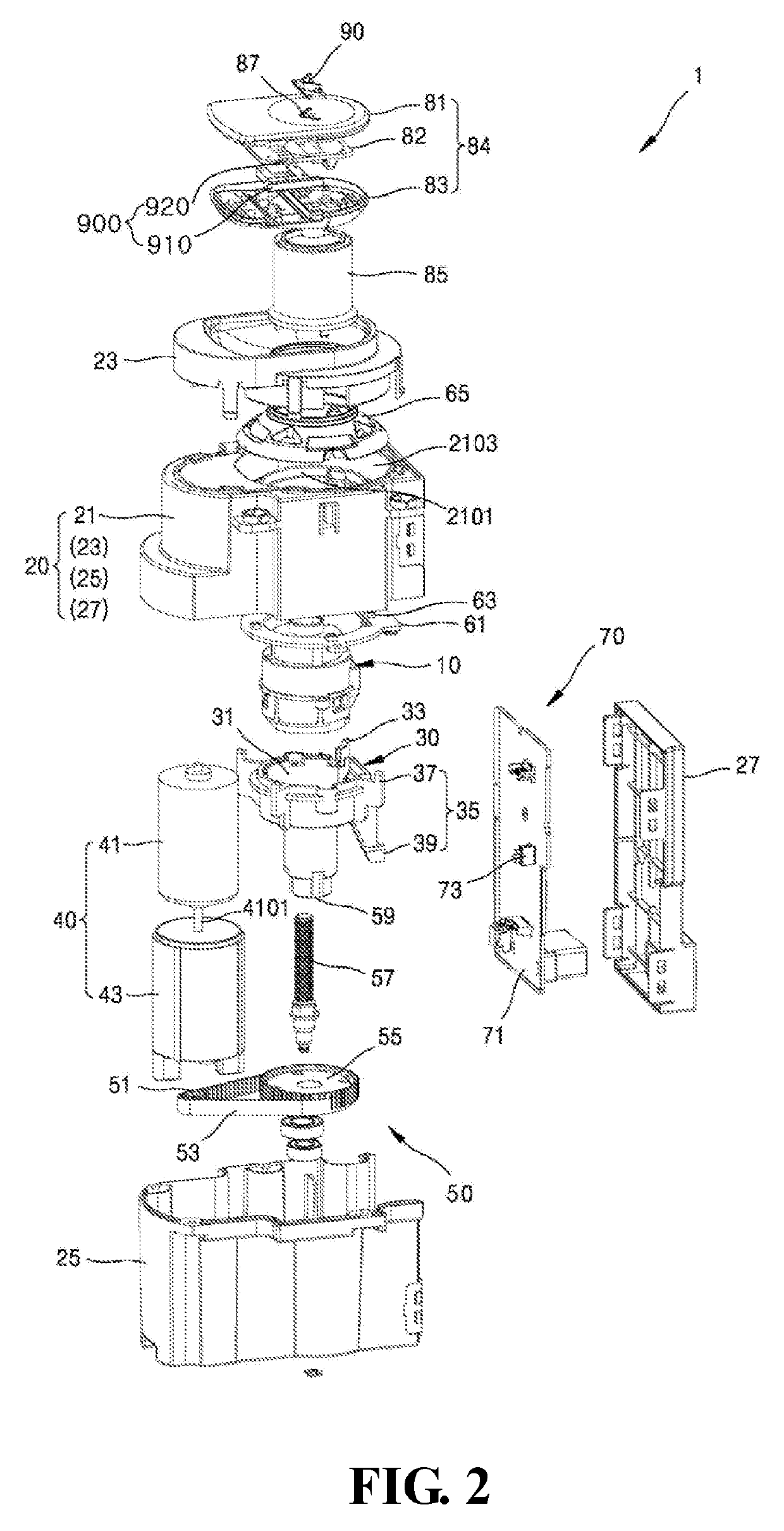 Switch knob and operating module having the same