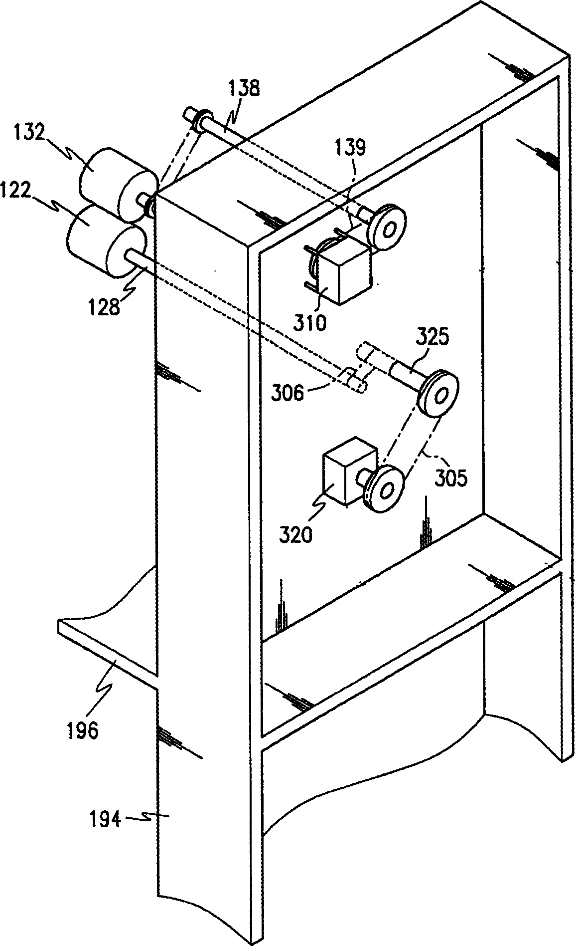 Roller driving method of suture seal adhesion device and its device