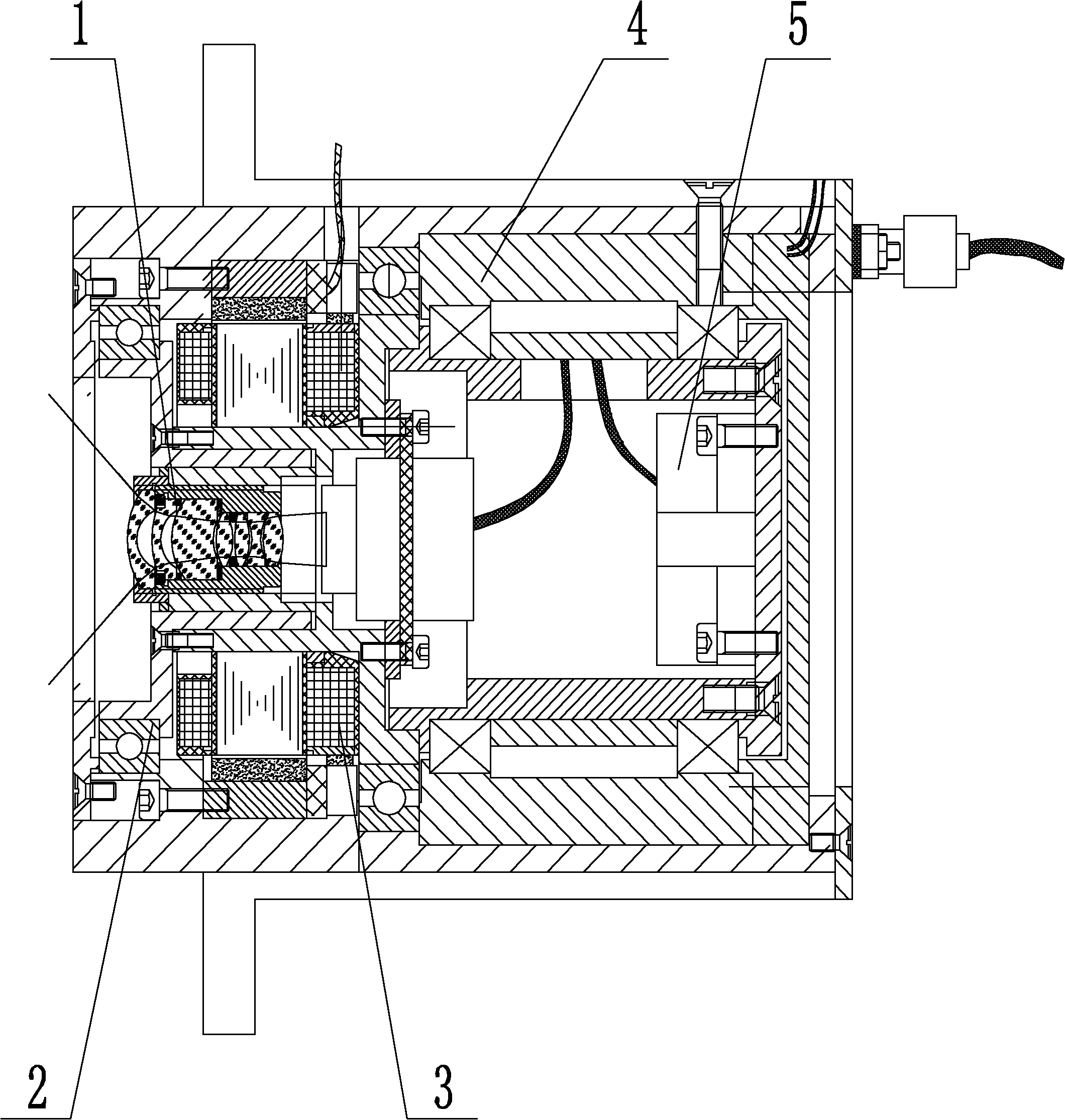 Despun camera system