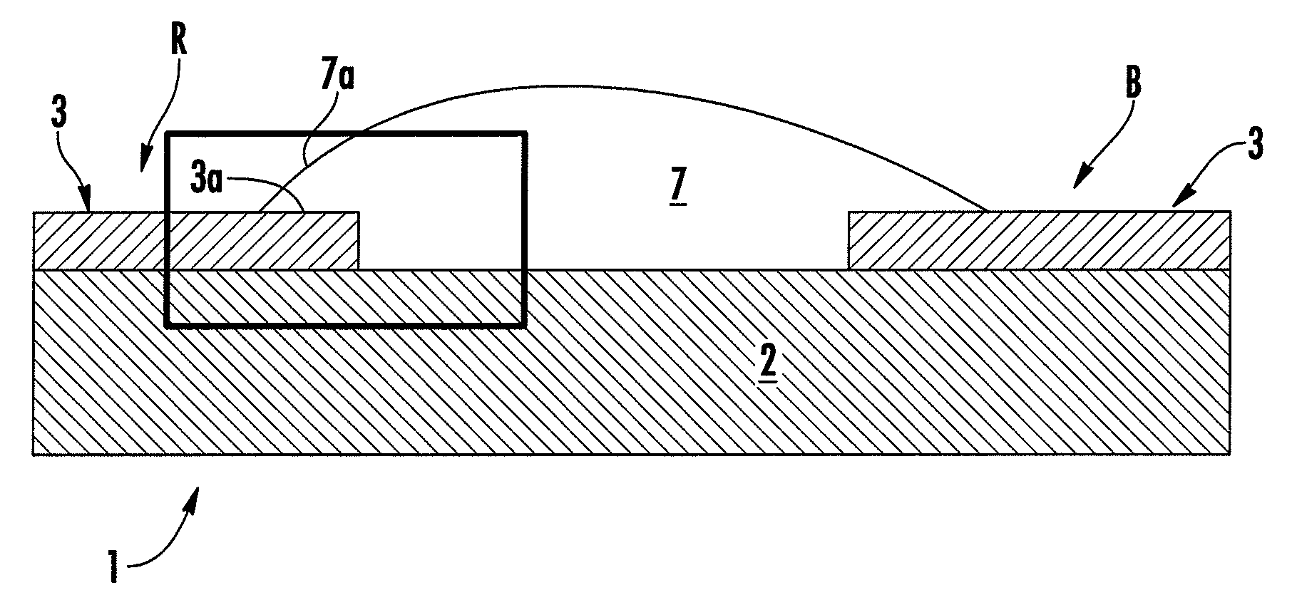 Electronic display device having an auxiliary electrode in each pixel region to maximize emission area and its fabrication process