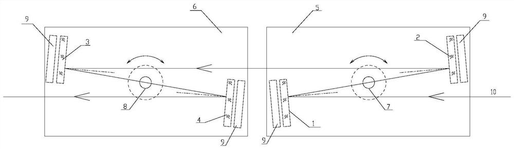 A laser attenuator with large magnification and continuously adjustable magnification