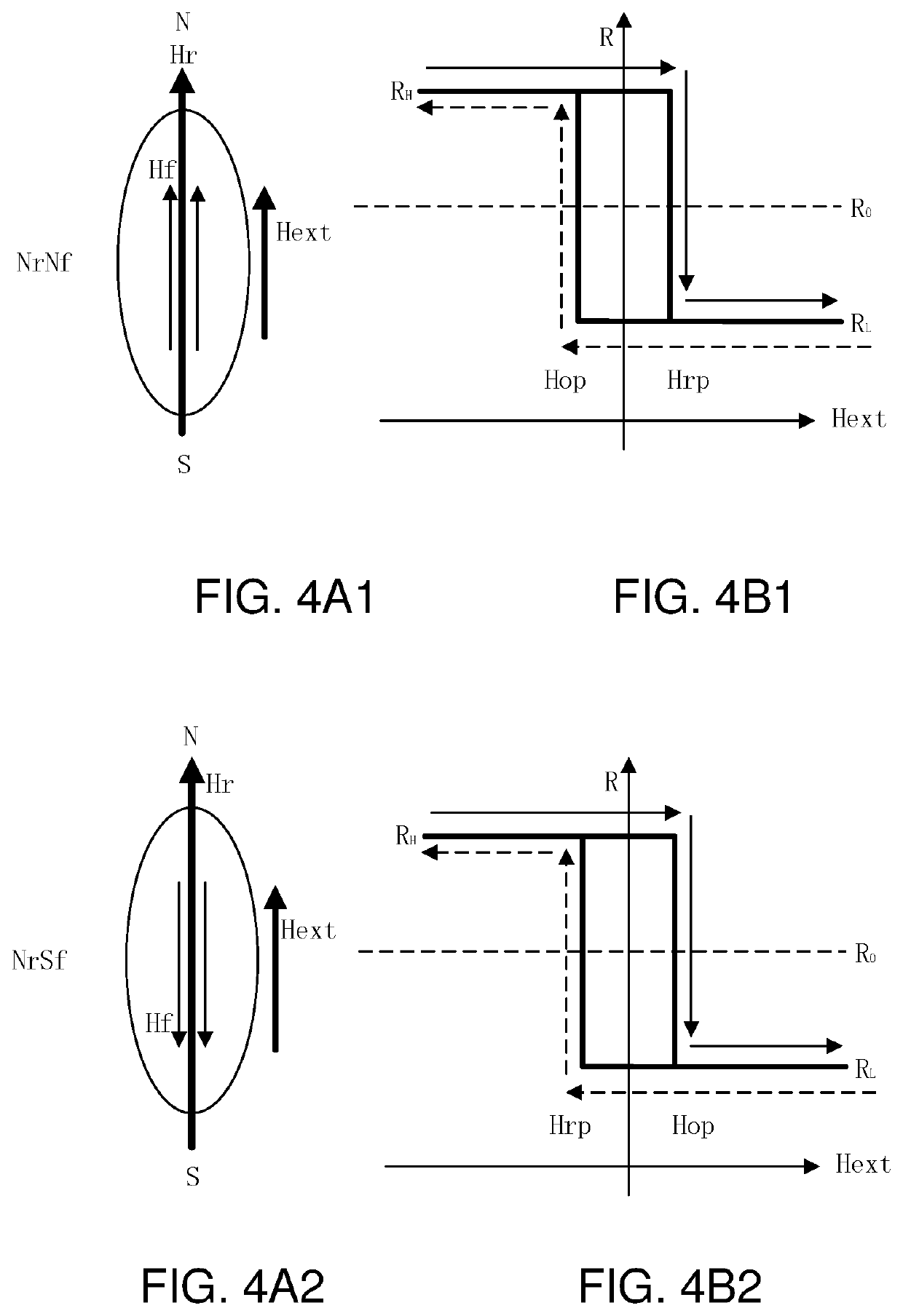 Resettable bipolar switch sensor