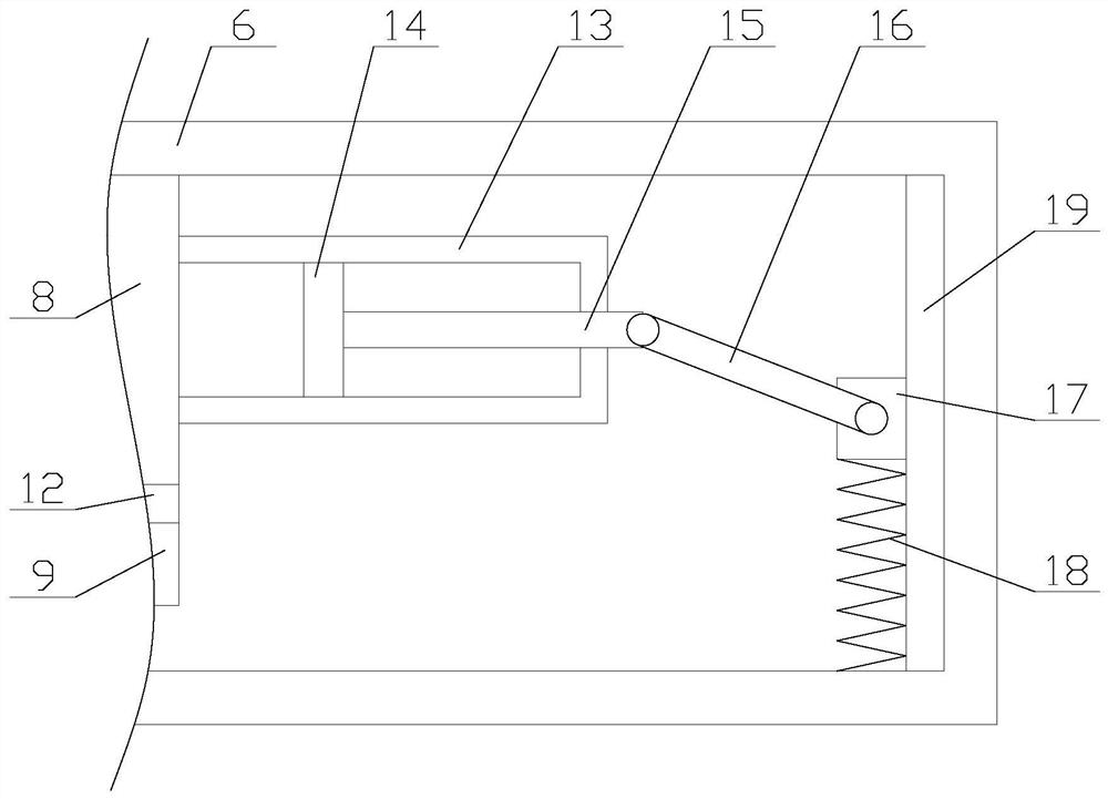 A hydraulic station with a function of removing impurities and a good shock absorption effect