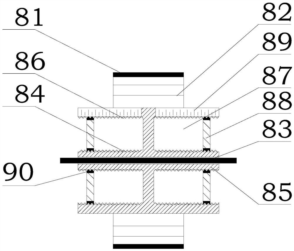 Micro flow velocity measuring device, thermal hydraulics experiment table with same and method