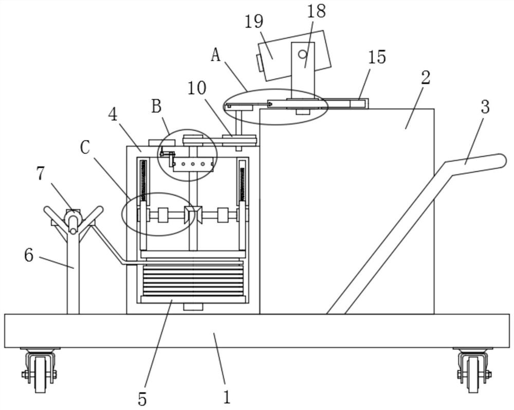 A charging device for new energy vehicles