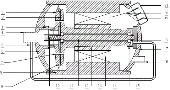 Hermetic Decreasing Centrifugal Compressor