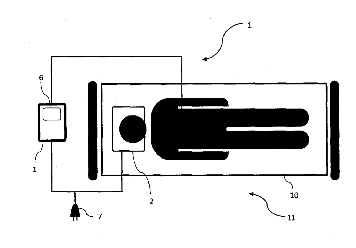 Device and method for measurement of intracranial pressure