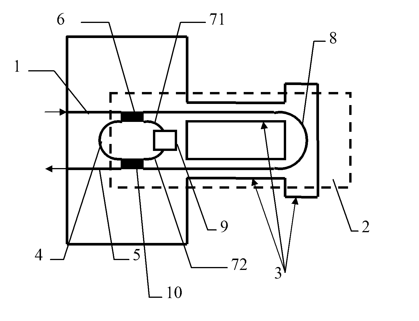 Cantilever beam structural resonant-type integrated optical waveguide accelerometer