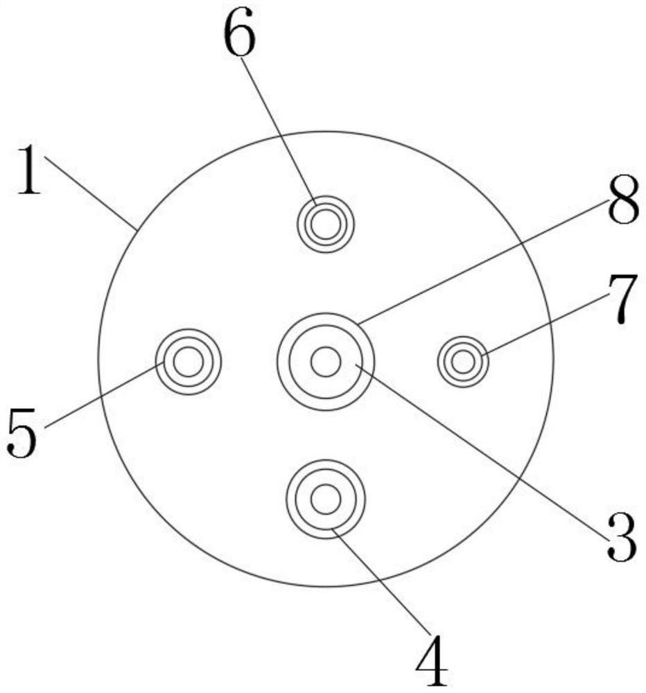 Applicable hydraulic element connector suitable for different connection sizes