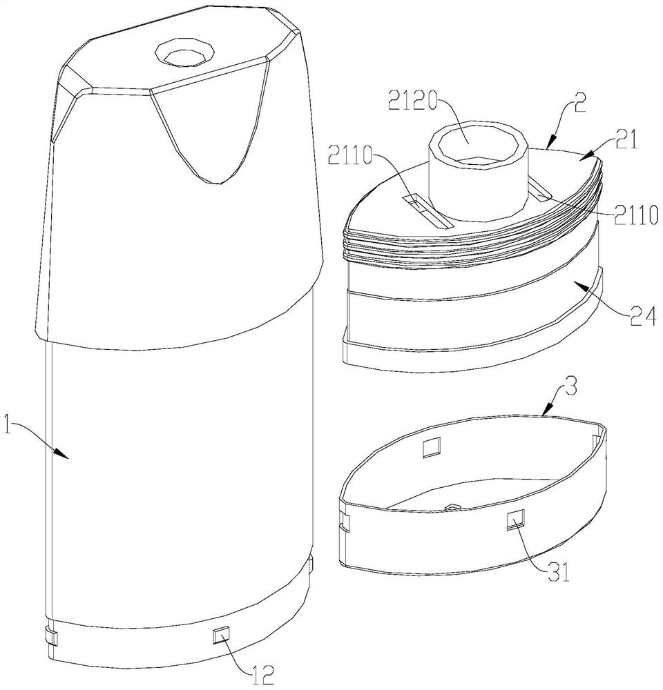 Electronic atomization device and atomizer thereof