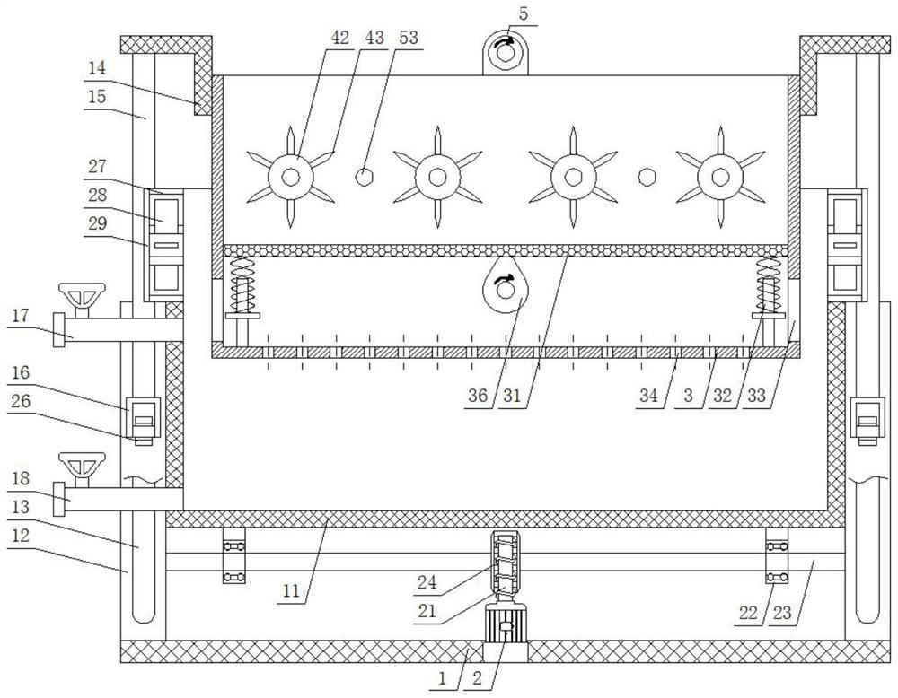 Reciprocating type breeding processor for agricultural planting