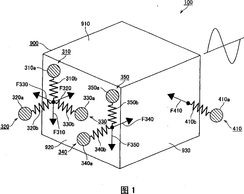 Damping device and damping method