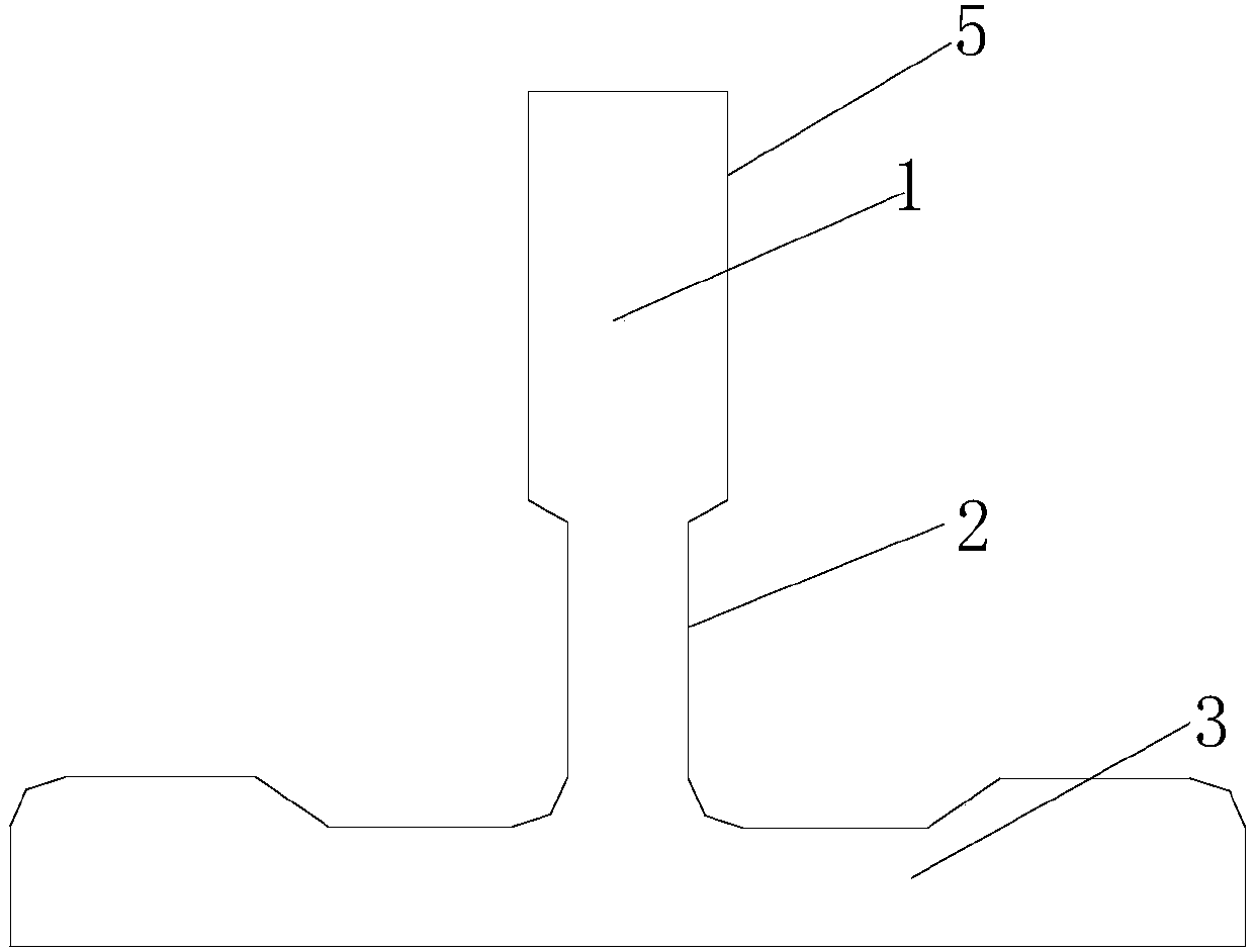 Novel elevator guide rail