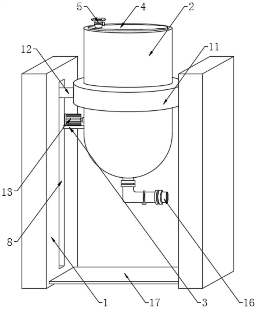 Catalytic distillation device for preparing methanol, and use method thereof