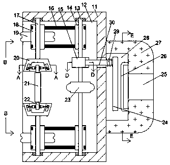 Printing device based on ribbon