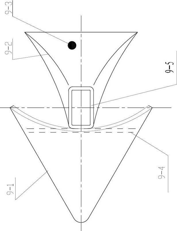 Wheat rotary tillage combined seed and fertilizer drill