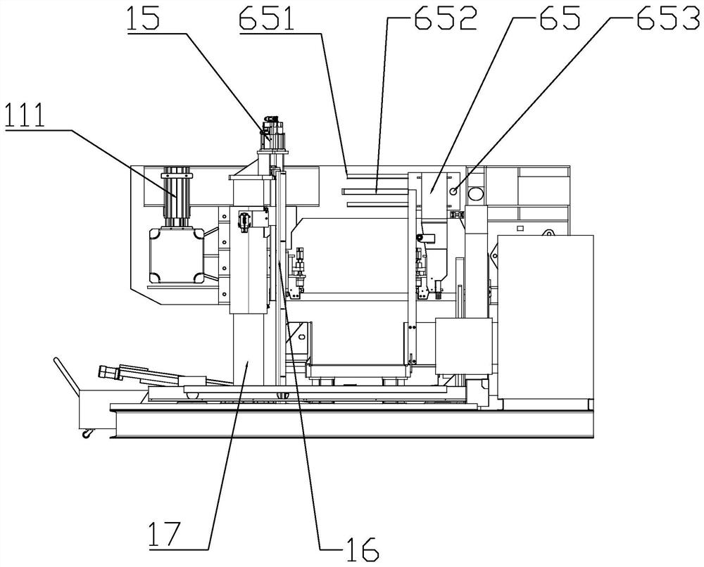 High-speed intelligent band sawing machine