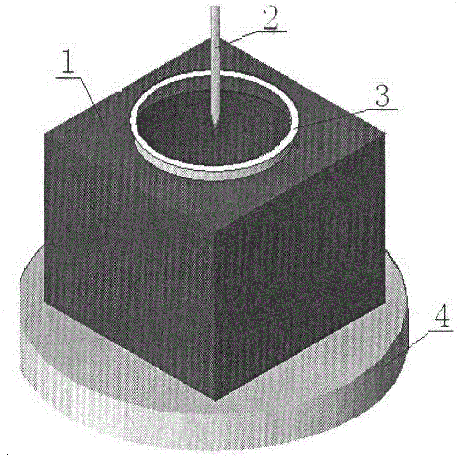 Titration end point determination device for determining fatty acid value of grain