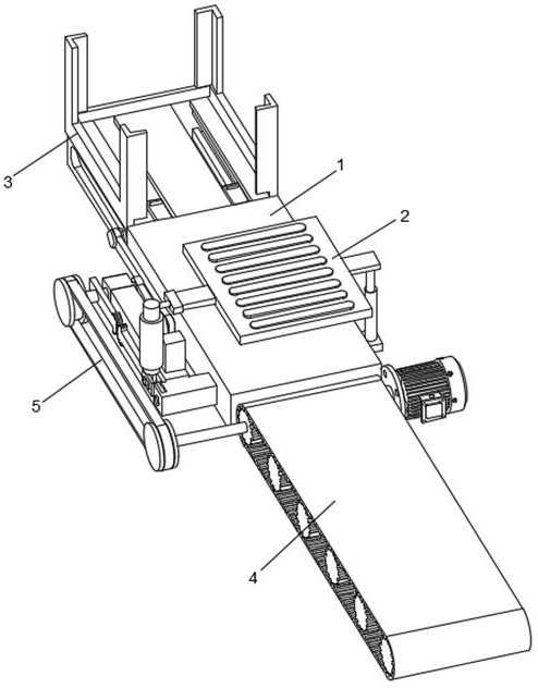 An electromechanical control based hot pressing device for car mat fabric processing