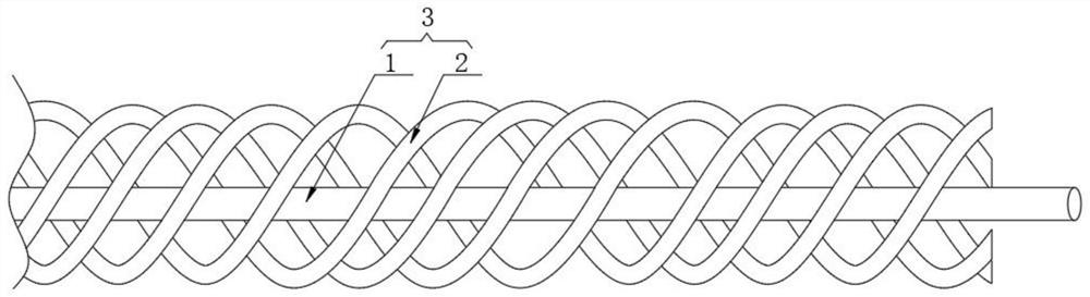 Recycled polyester yarn and manufacturing process thereof