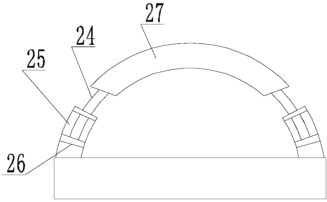 Soybean planting device