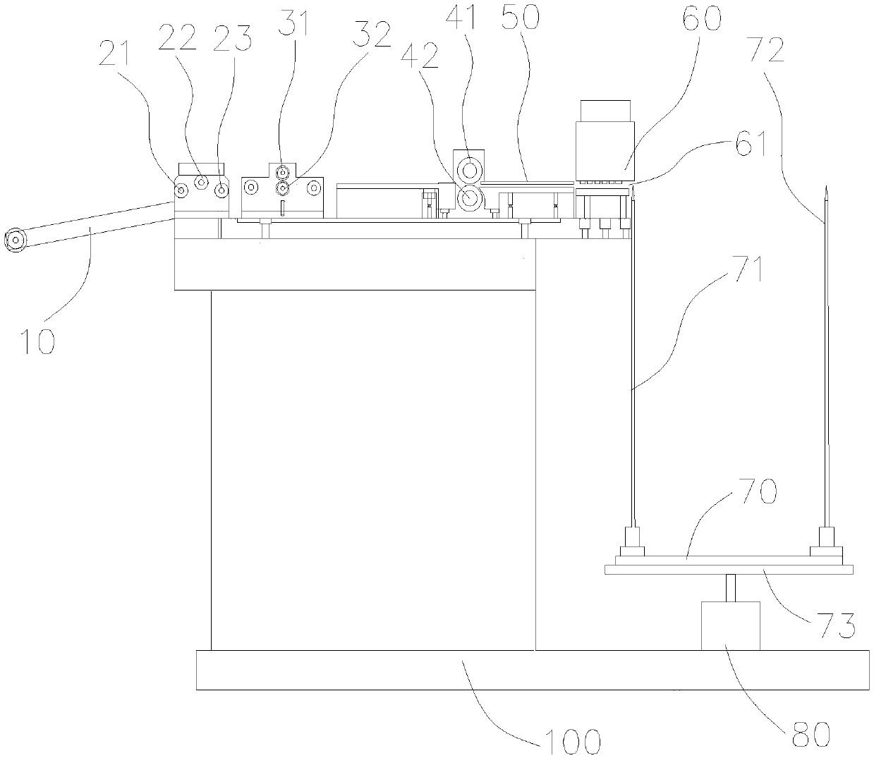 Fin beating device