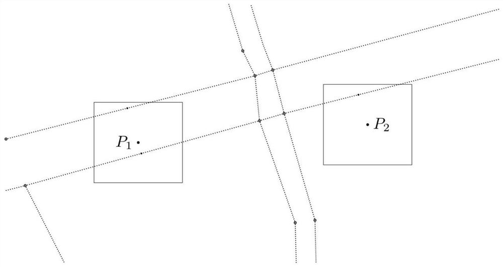 A real-time road matching method and system based on driving records