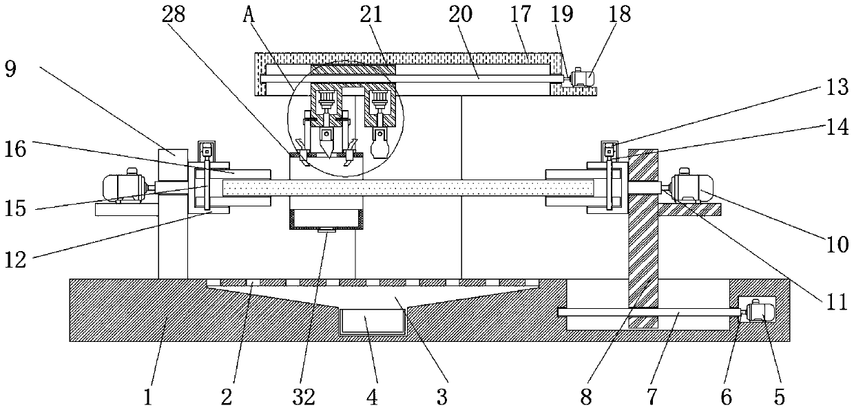 Integrated device for weightlifting barbell bar production