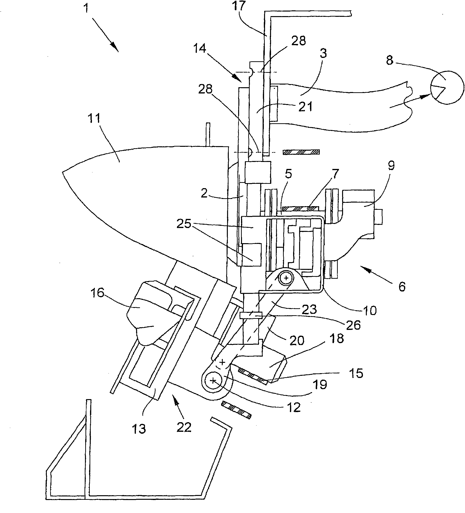 Open-end spinning machine