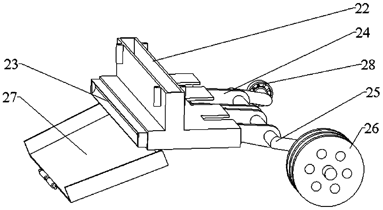 Adjustable impact roller press-type hevea brasiliensis fruit shell-breaking machine and use method thereof