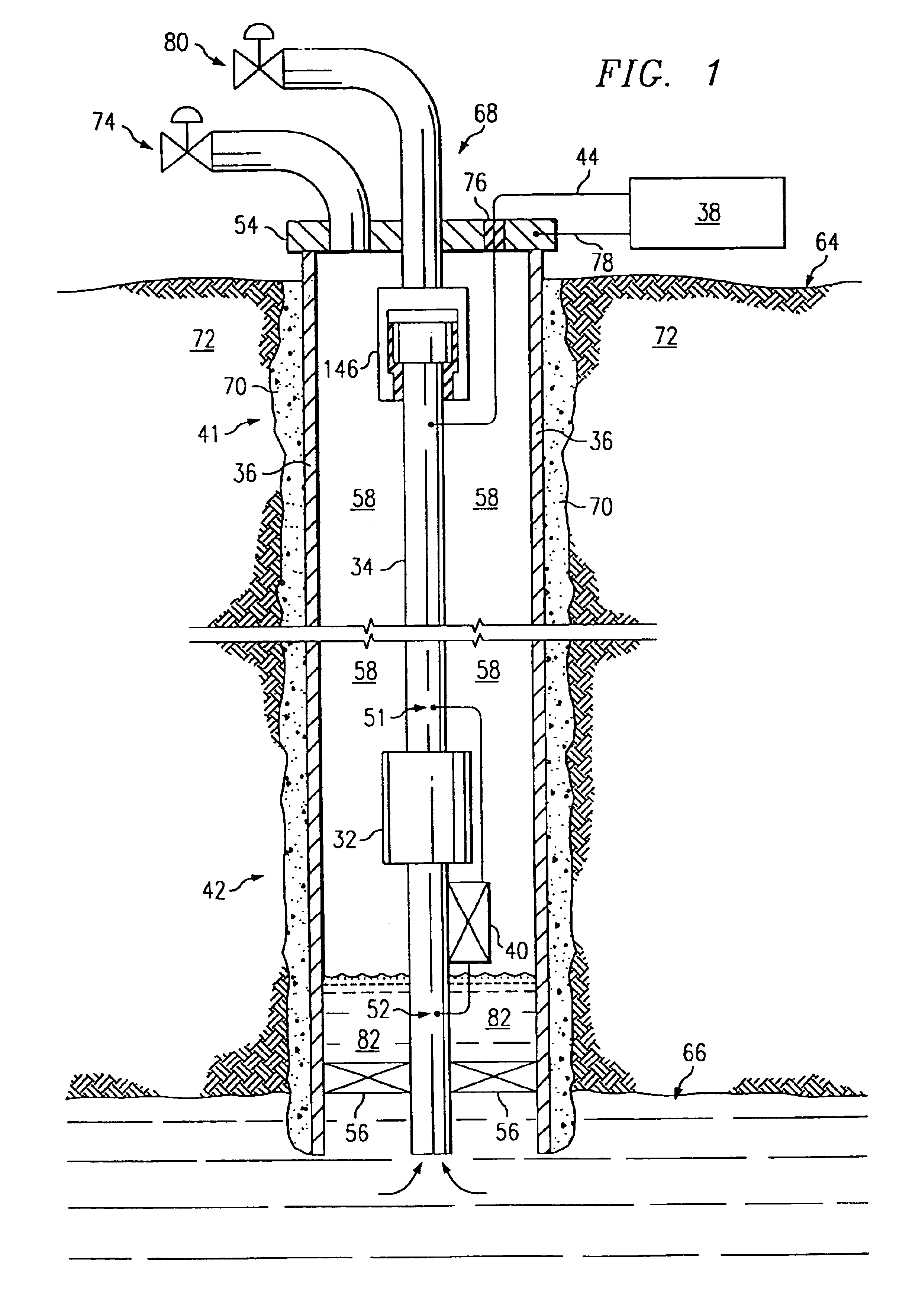 Permanent downhole, wireless, two-way telemetry backbone using redundant repeaters