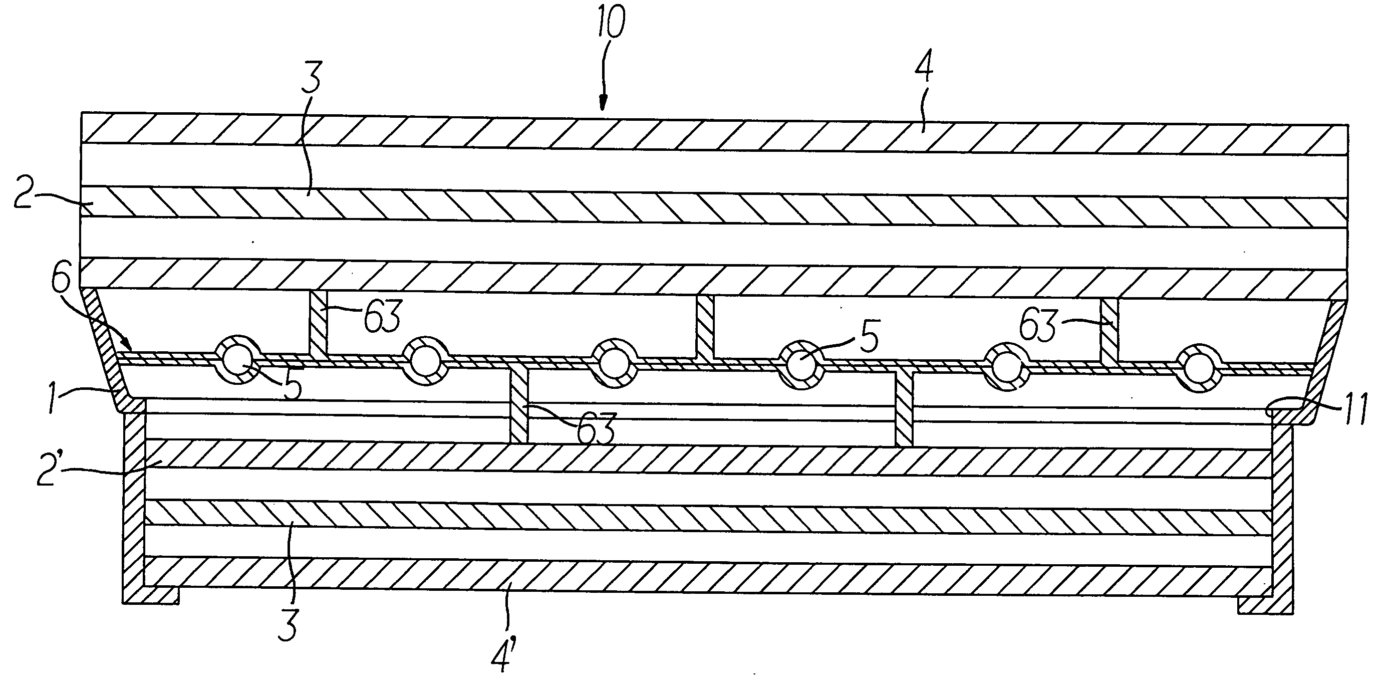 Double-sided backlight module