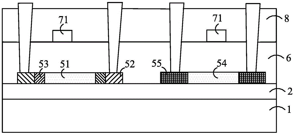 Low-temperature polycrystalline silicon thin film transistor and preparation method thereof