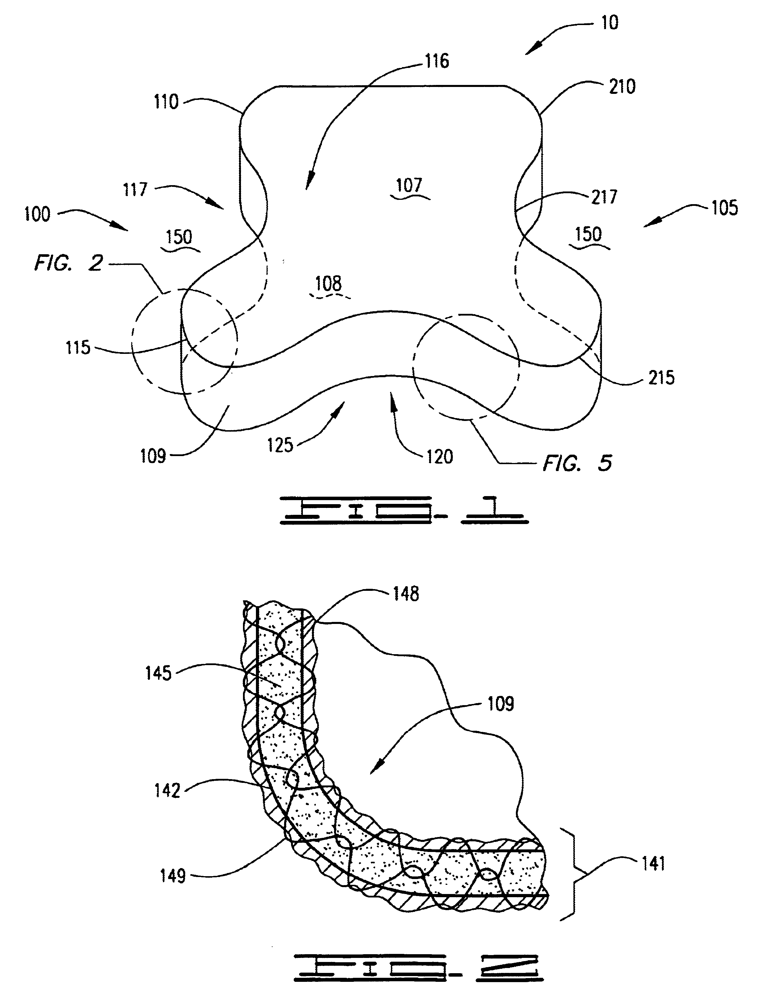 Pressure alleviating pillow