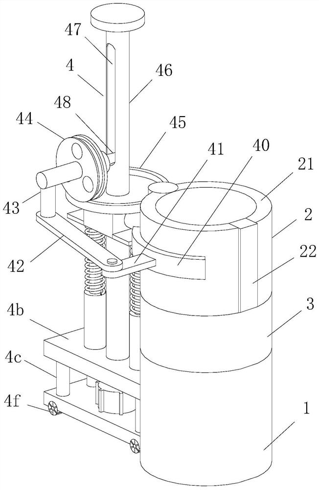 Concrete bridge supporting column construction operation method