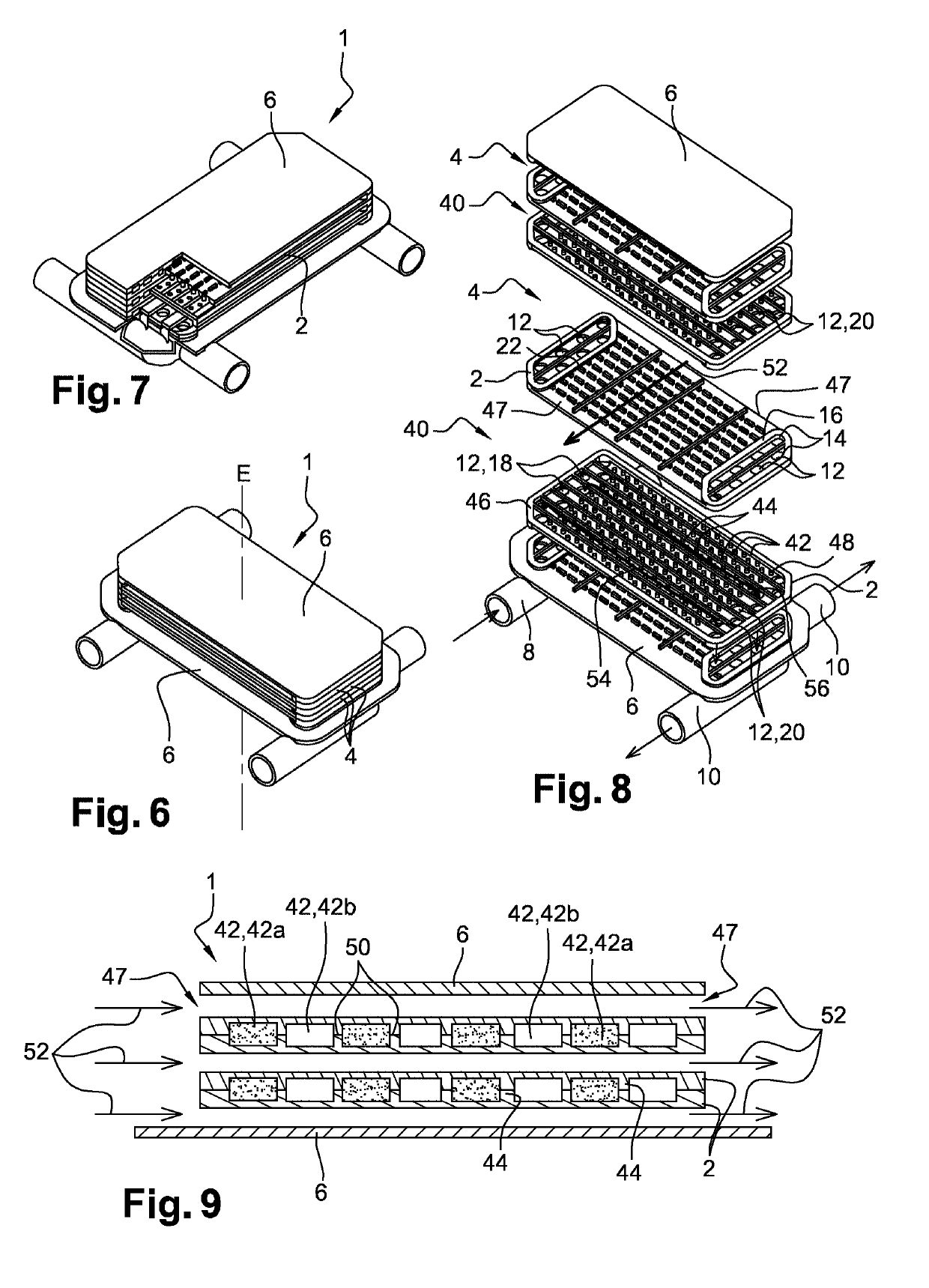 Heat exchanger made of plastic material and vehicle comprising this heat exchanger