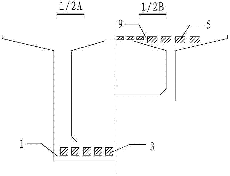 Technology for solving long-term downwarping of large-span PC box girder bridge through prefabricated reactive powder concrete (RPC) columns