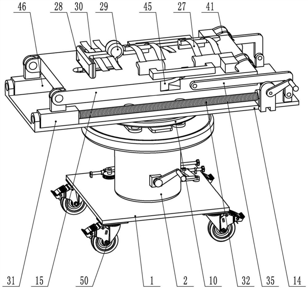 Auxiliary examination device for imaging department