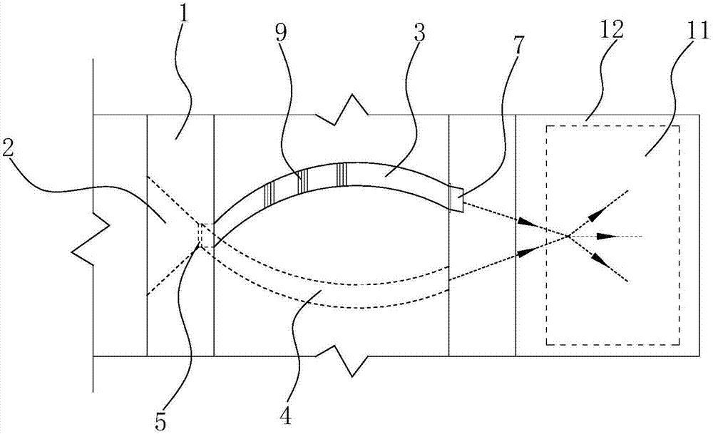 Novel energy dissipating structure of hydraulic and hydropower engineering