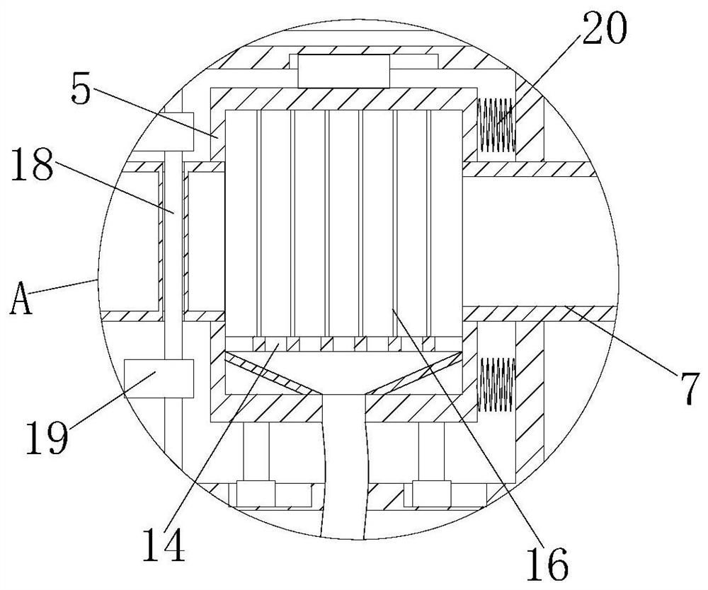 Harmful gas treatment system for metal material hot working