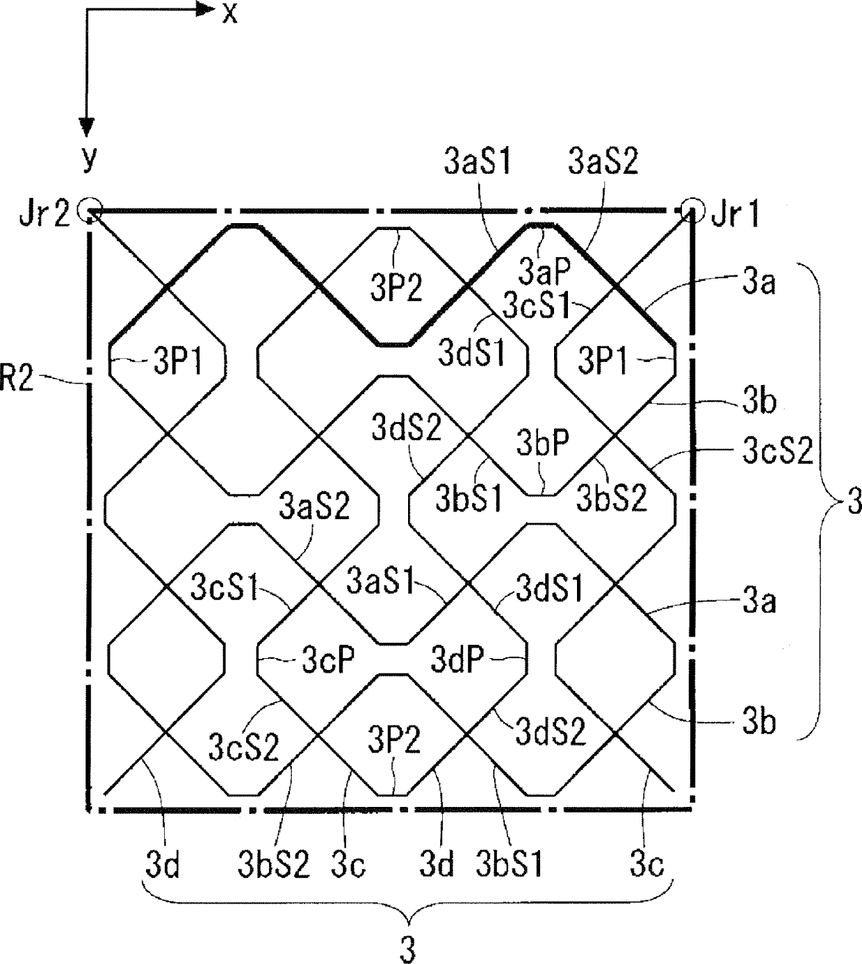 Touch screen, touch panel, and display device including the same