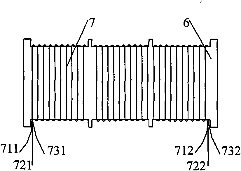 High-performance magnetostrictive transducer of using multi-layer winding coil