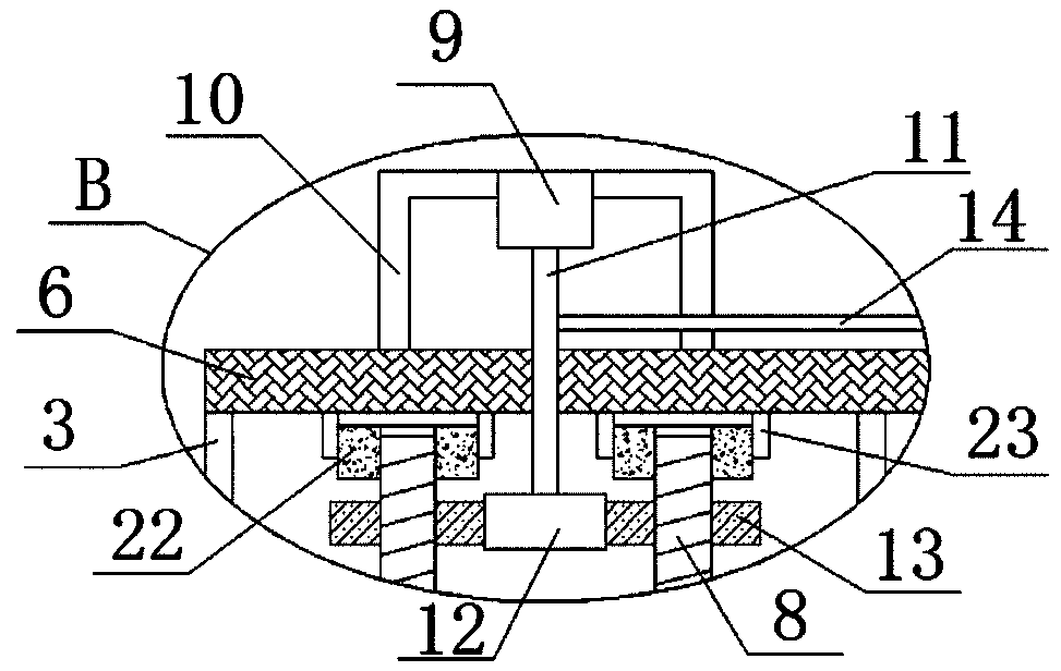 Graphite electrode lifting device and method thereof